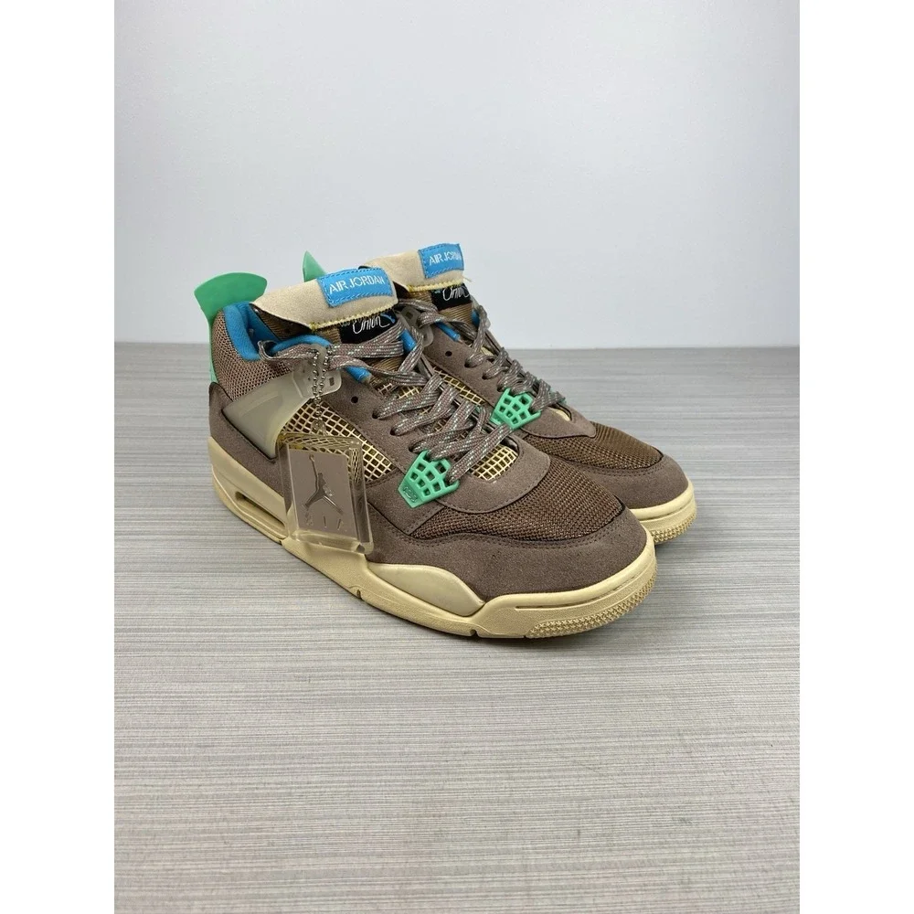 Nike Air Jordan 4 Retro x Union La Taupe Haze Men's Sneakers Size 10